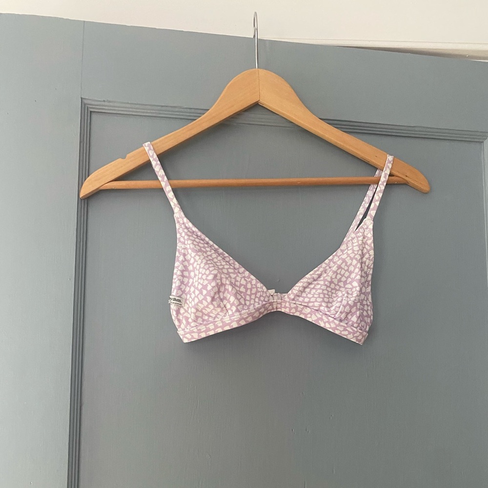 Rhythm women’s bikini top (XS)